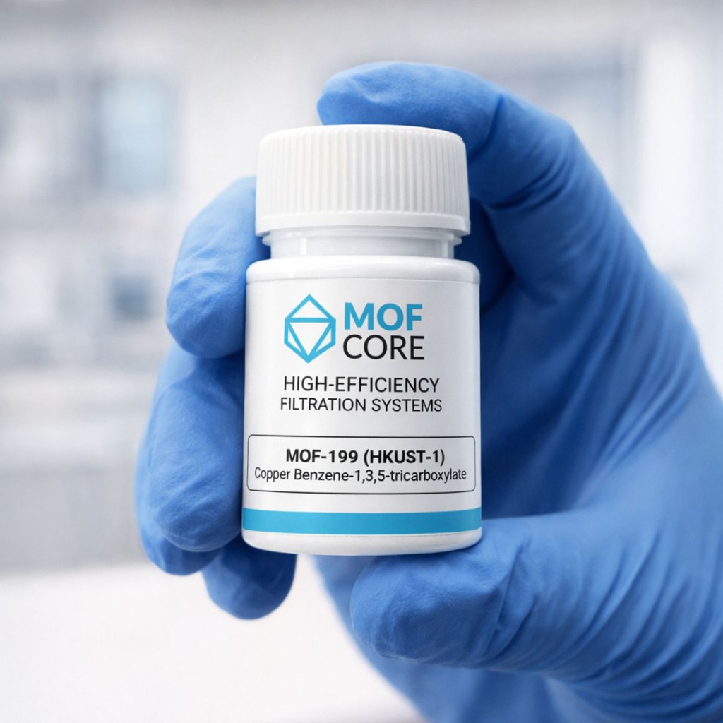 MOFcore product sample bottle